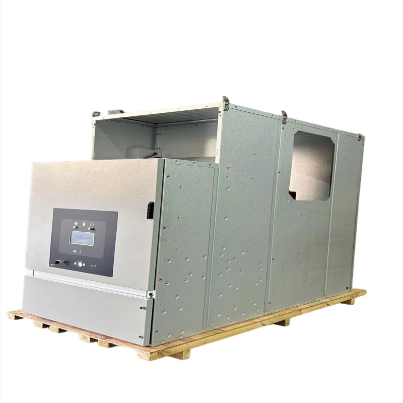 Custom fabricated switchgear metal cabinet with CNC bending and powder coating