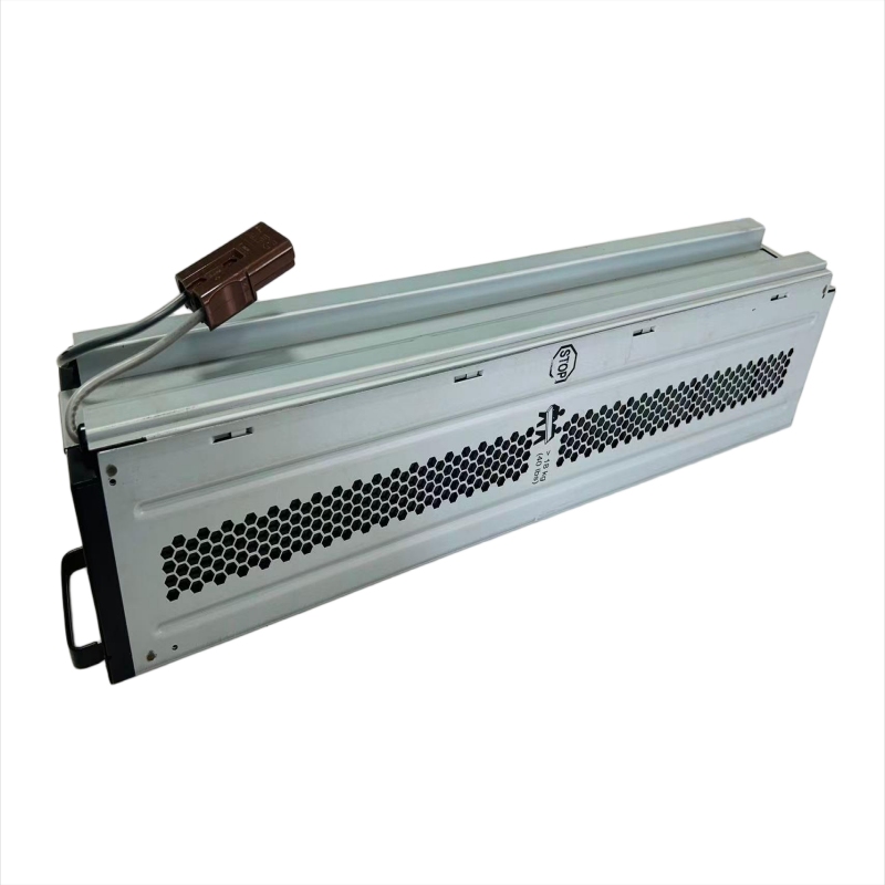 High-quality battery cabinet with cooling vents and secure doors
