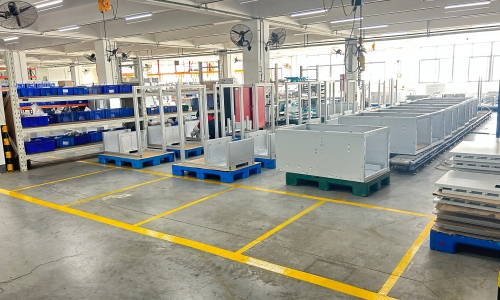 Galvanized Steel Electronic Enclosure Sub Assembly