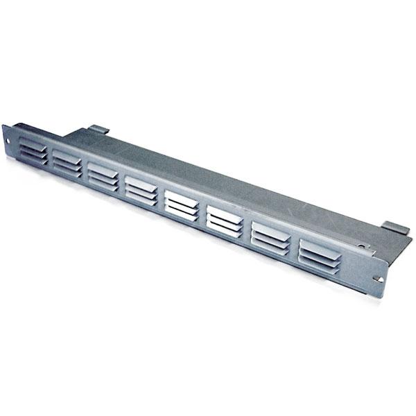 Custom Sheet Metal Louvered Panel Rackmount Ventilation Baffle Panel
